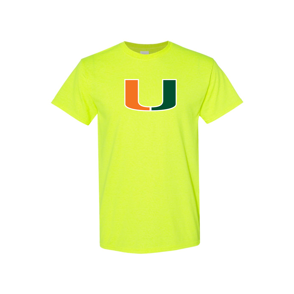 Men's Miami Hurricanes Logo Cotton T-Shirt
