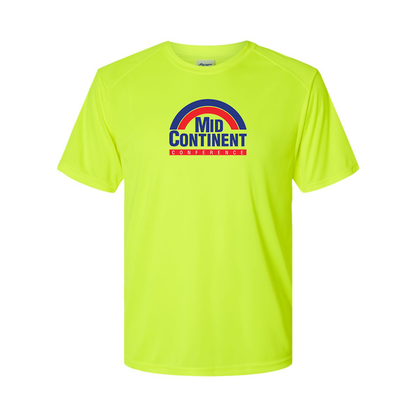 Men's Mid Continent Conference Logo Polyester T-Shirt