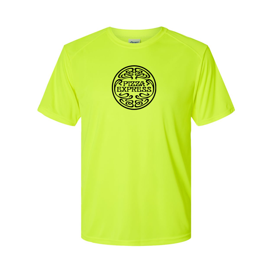 Men's Pizza Express Logo Polyester T-Shirt