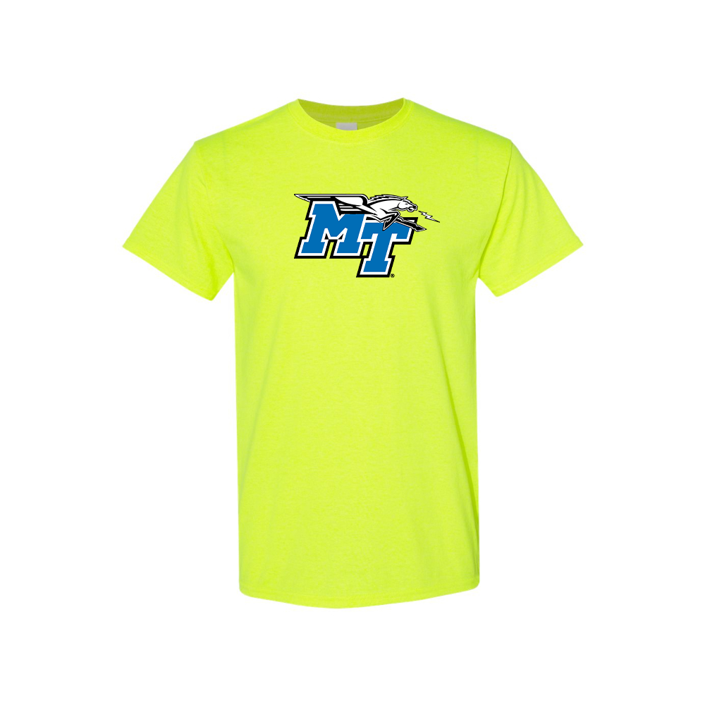 Men's Middle Tennessee Blue Raiders LogoCotton T-Shirt