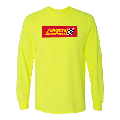 Men's Advance Auto Parts Logo Gildan Heavy Cotton Long Sleeve T-Shirt