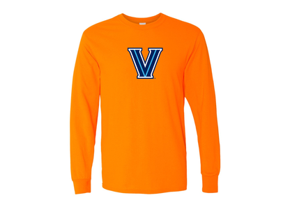 Men's Villanova Wildcats Gildan Heavy Cotton Long Sleeve T-Shirt