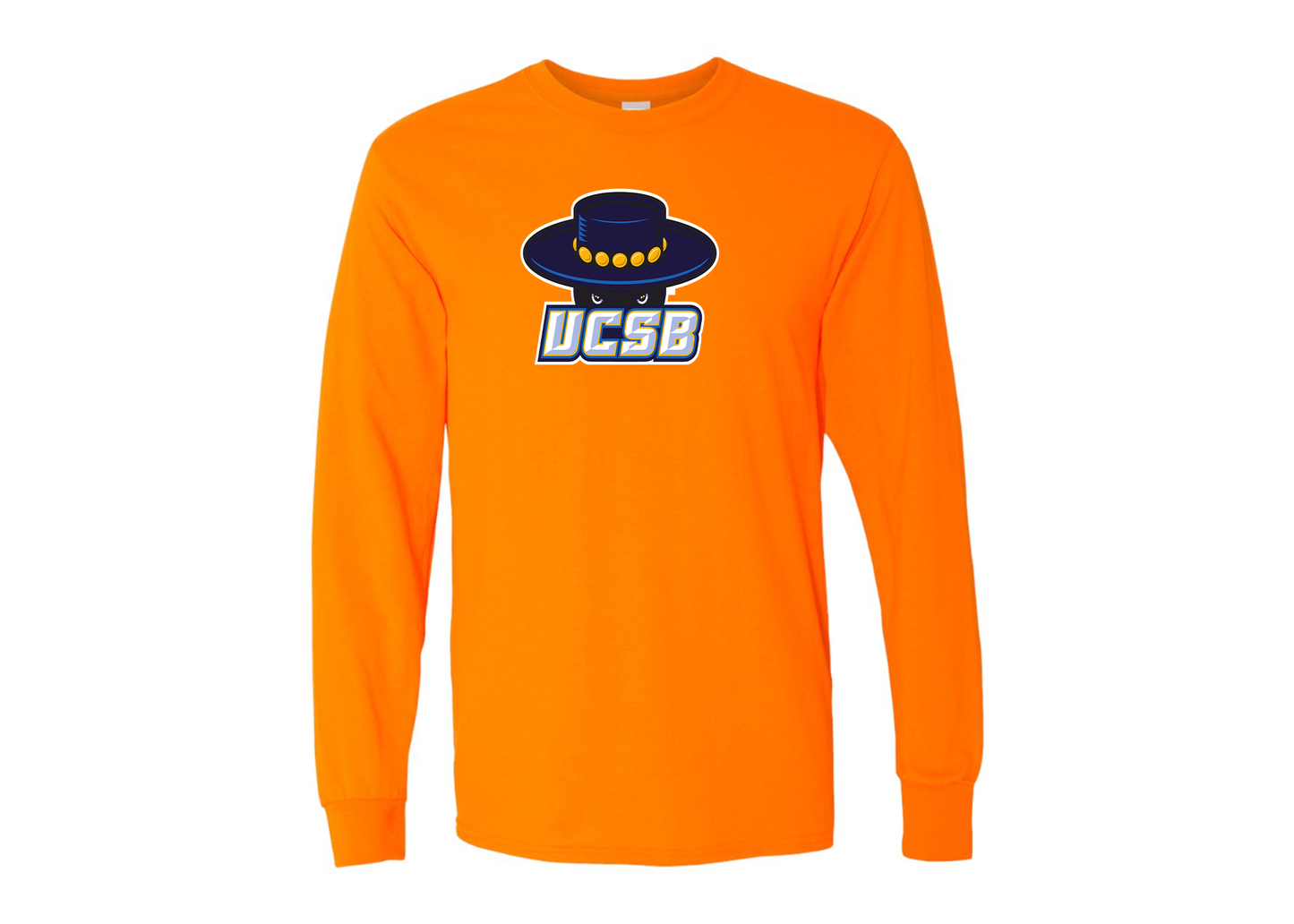 Men's UCSB Gauchos Gildan Heavy Cotton Long Sleeve T-Shirt
