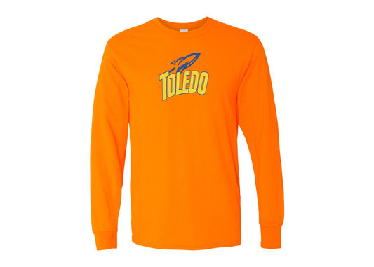 Men's Toledo Rockets Gildan Heavy Cotton Long Sleeve T-Shirt