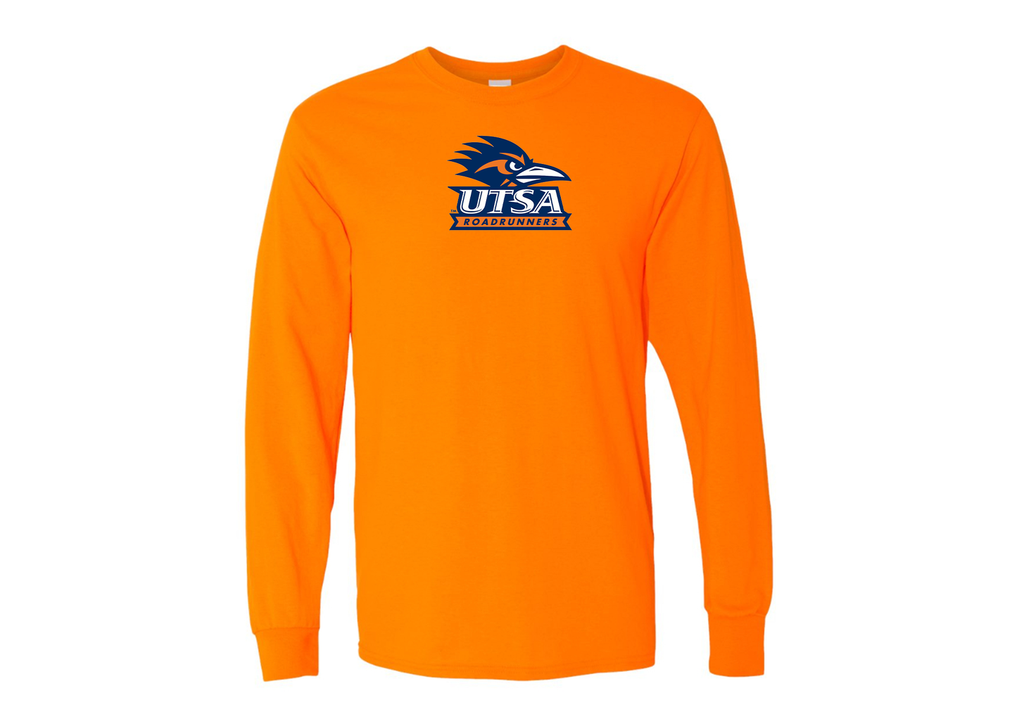 Men's Texas SA Roadrunners Gildan Heavy Cotton Long Sleeve T-Shirt