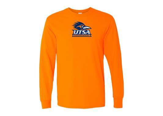 Men's Texas SA Roadrunners Gildan Heavy Cotton Long Sleeve T-Shirt