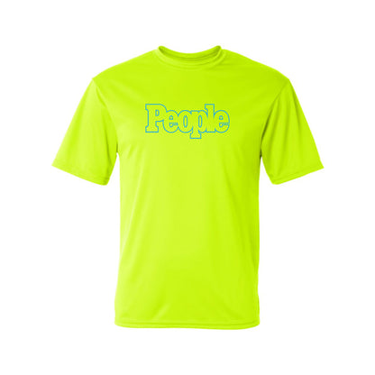 Men's People Magazine Logo Polyester T-Shirt