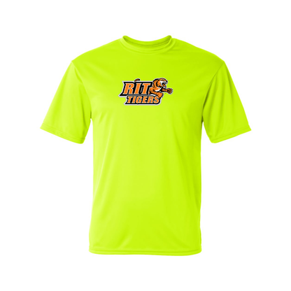 Men's RIT Tigers Logo Polyester T-Shirt