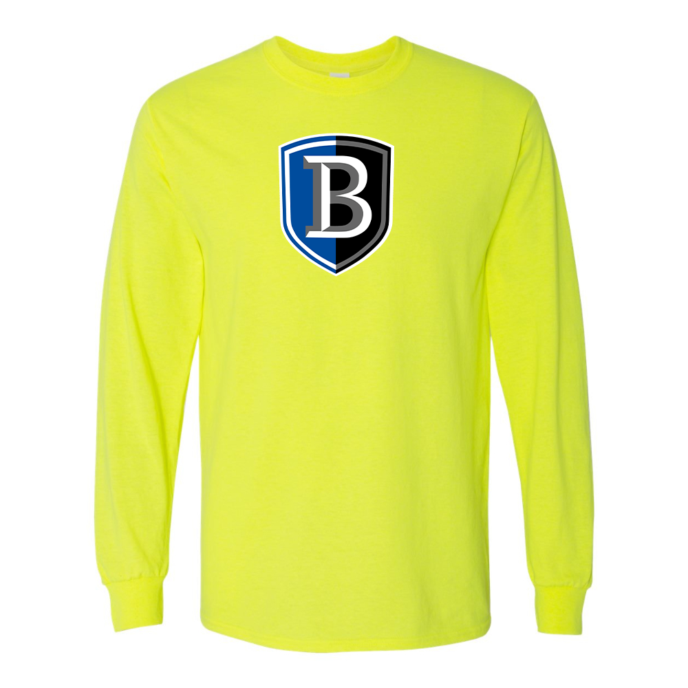 Men's   Bentley Falcons  Gildan Heavy Cotton Long Sleeve T-Shirt
