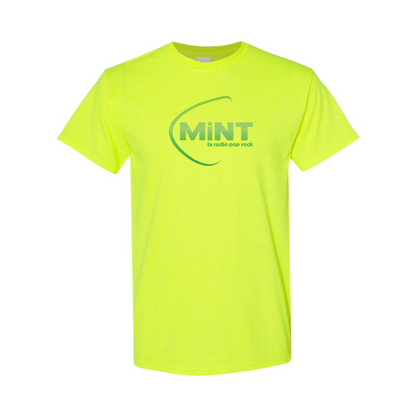 Men's Mint Radio Logo Cotton T-Shirt