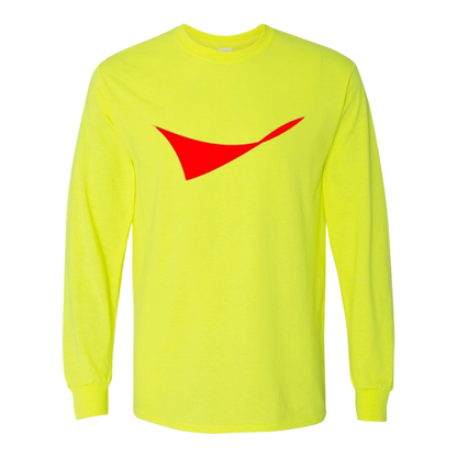 Men's Conoco Phillips Symbol Gildan Heavy Cotton Long Sleeve T-Shirt