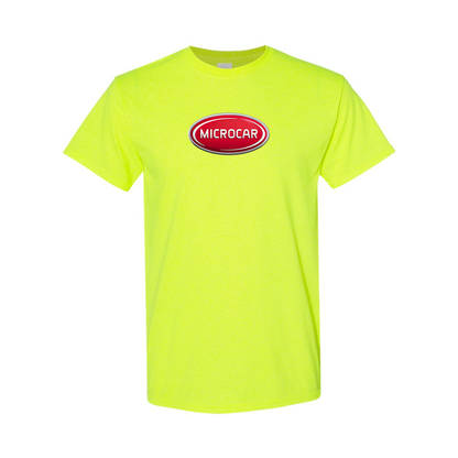 Men's Microcar Logo Cotton T-Shirt