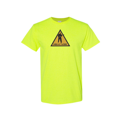 Men's Men at Work Logo Cotton T-Shirt
