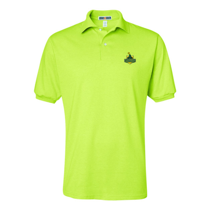 Men's Clarkson Golden Knights JERZEES  SpotShield polo