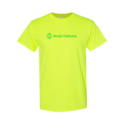 Men's  Ahold Delhaize Vertical Logo  Cotton T-Shirt