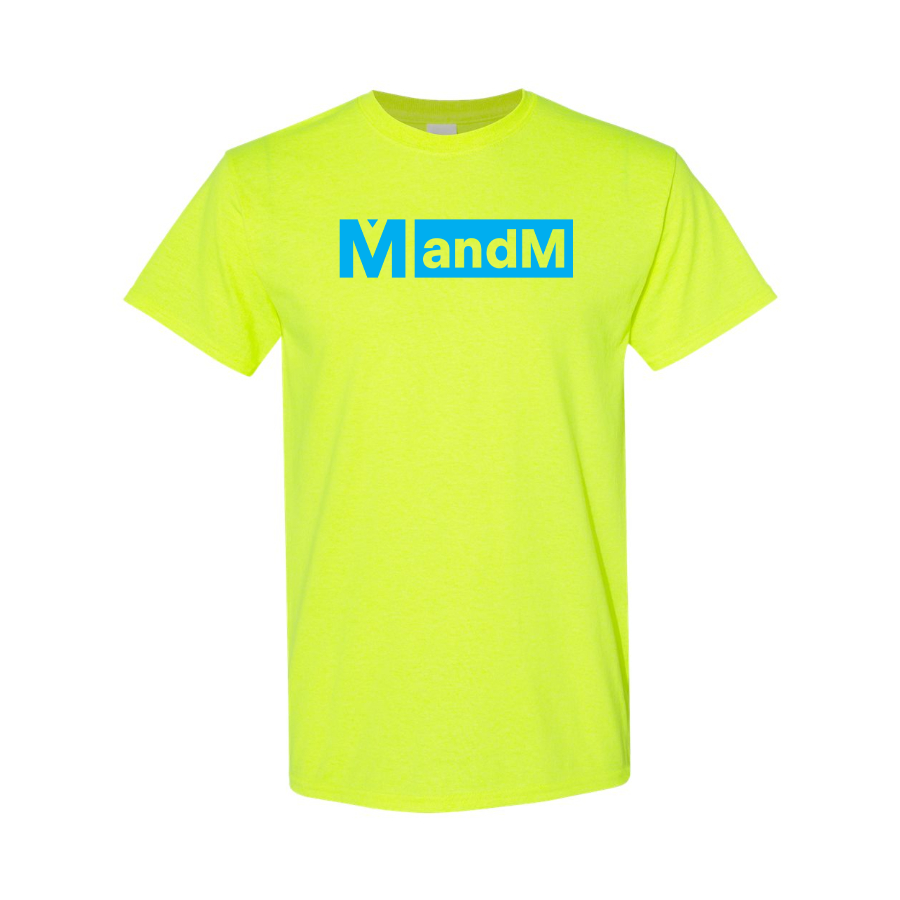 Men's MandM   Logo Cotton T-Shirt