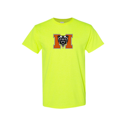 Men's Mercer Bears Logo Cotton T-Shirt
