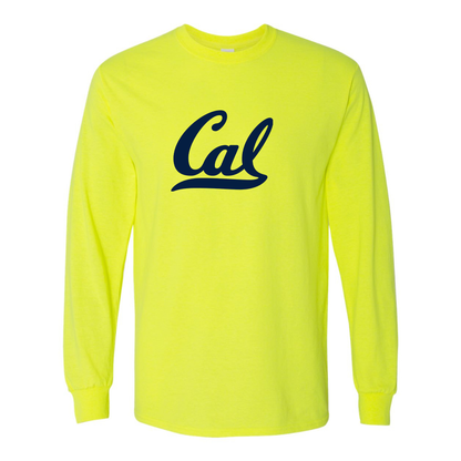 Men's California Golden Bears  Gildan Heavy Cotton Long Sleeve T-Shirt