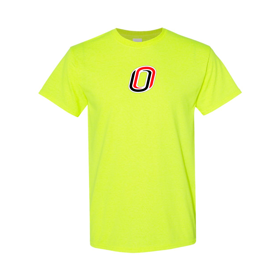 Men's Nebraska Omaha Mavericks Logo  Cotton T-Shirt