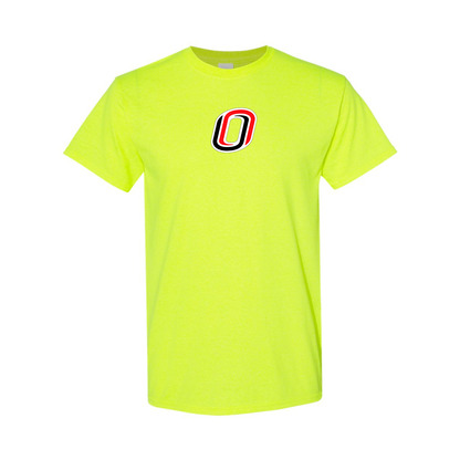 Men's Nebraska Omaha Mavericks Logo  Cotton T-Shirt