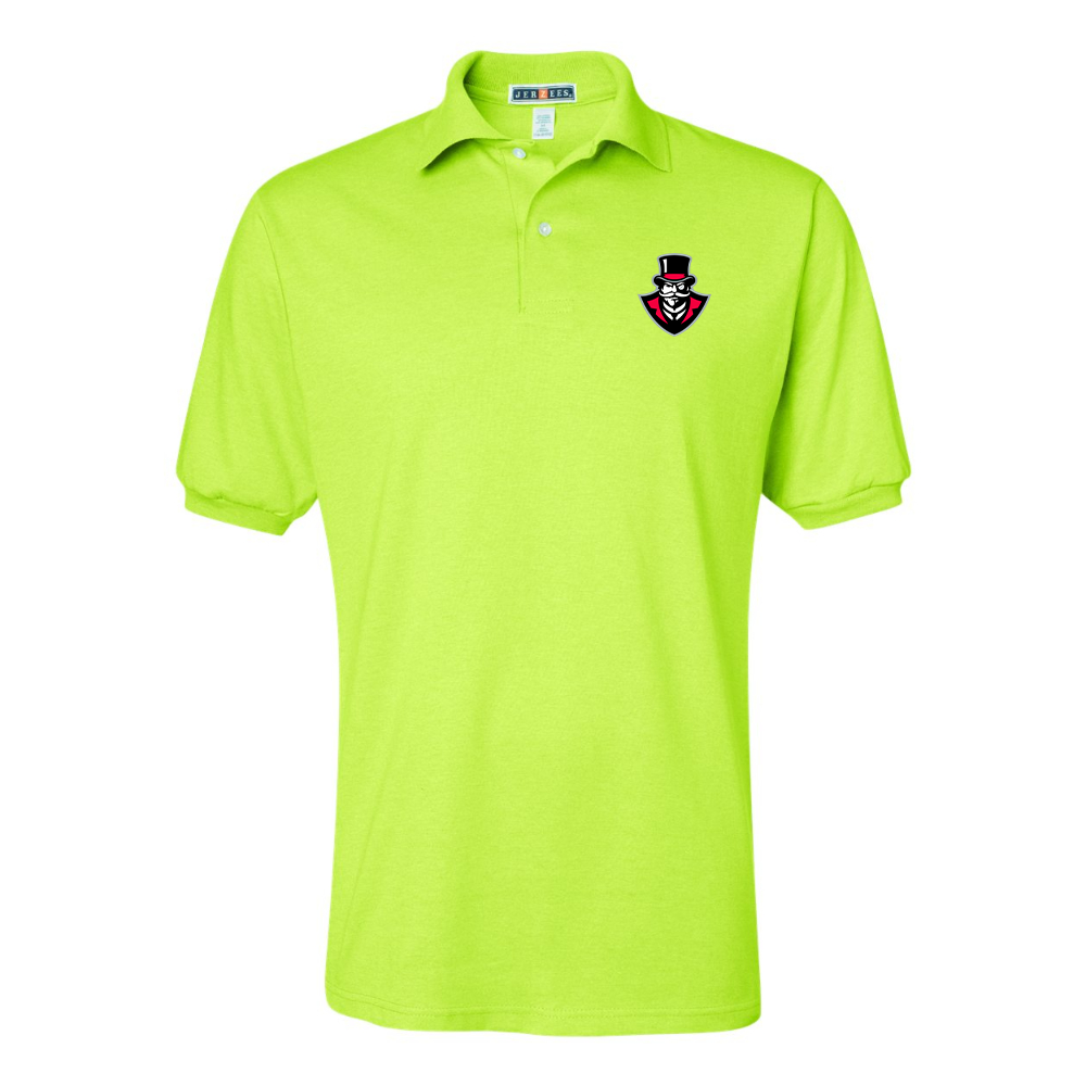Men's  Austin Peay Governors JERZEES  SpotShield polo