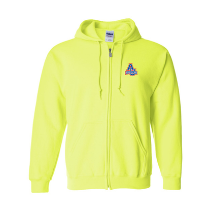 Men's  American Eagles  Gildan  Heavy Blend Full Zip Hooded Sweatshirt