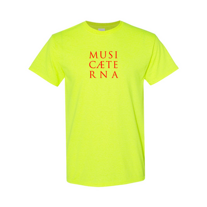 Men's Music Aeterna  Logo Cotton T-Shirt