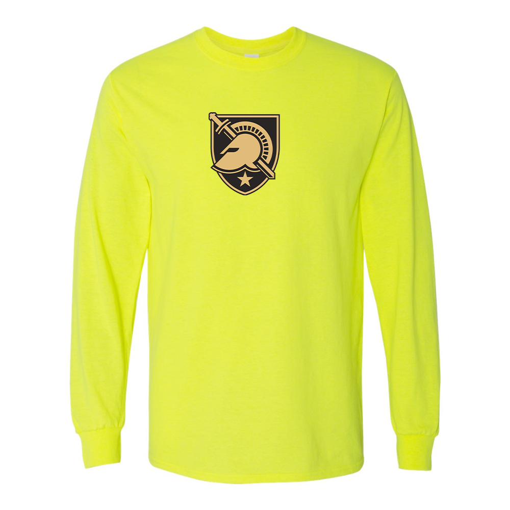Men's  Army Black Knights  Gildan Heavy Cotton Long Sleeve T-Shirt