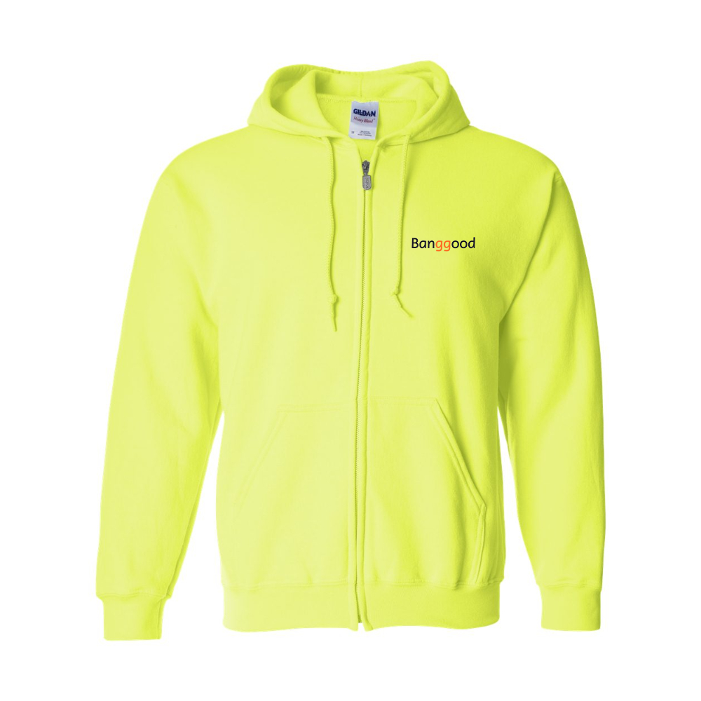 Men's  Banggood  Gildan  Heavy Blend Full Zip Hooded Sweatshirt