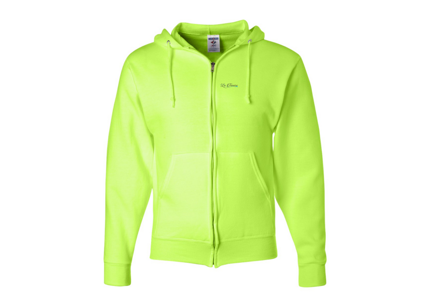 Men's La Tamise Logo JERZEES NuBlend Full-Zip Hooded Sweatshirt
