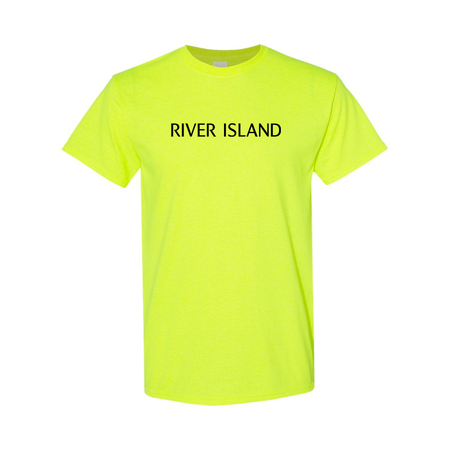 Men's River Island Logo  Cotton T-Shirt