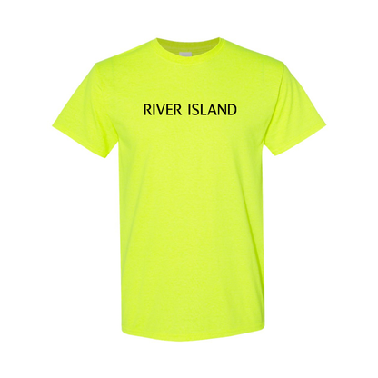 Men's River Island Logo  Cotton T-Shirt
