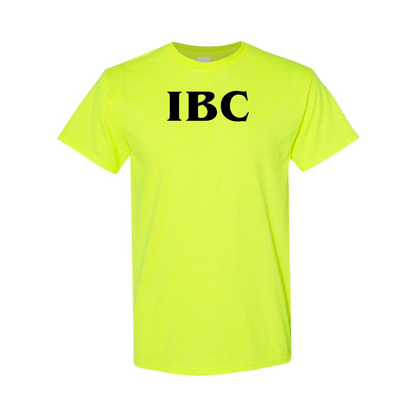 Men IBC Logo Cotton T-Shirt