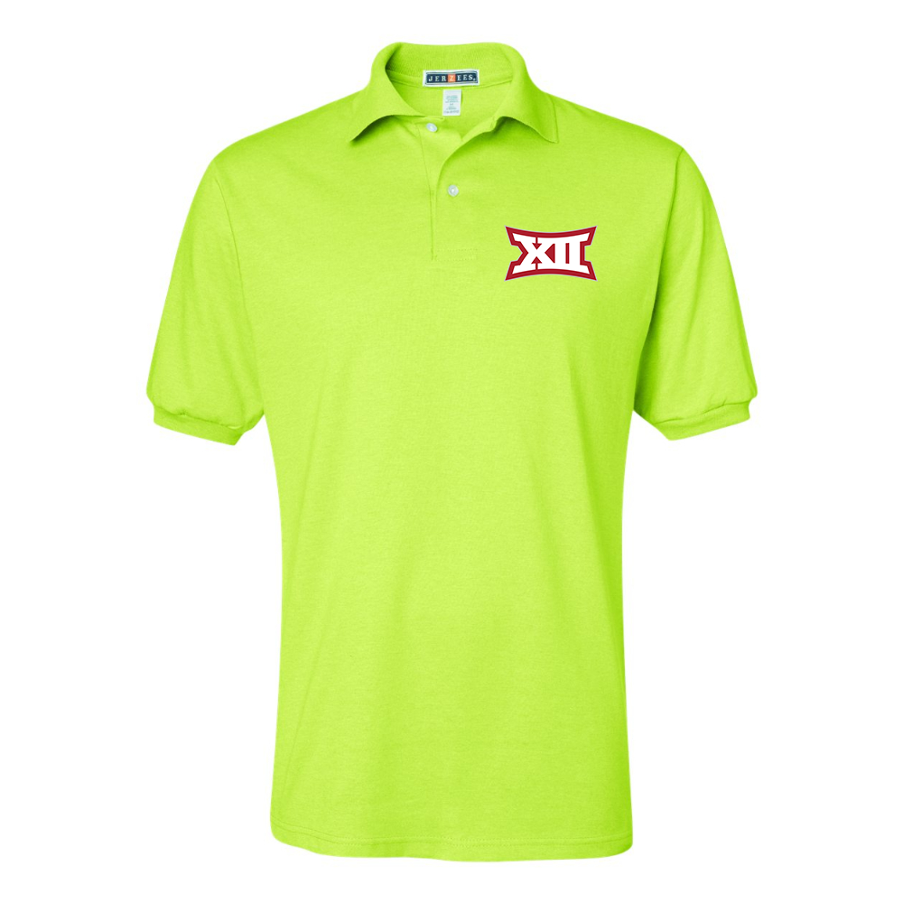 Men's  Big 12 Conference JERZEES  SpotShield polo