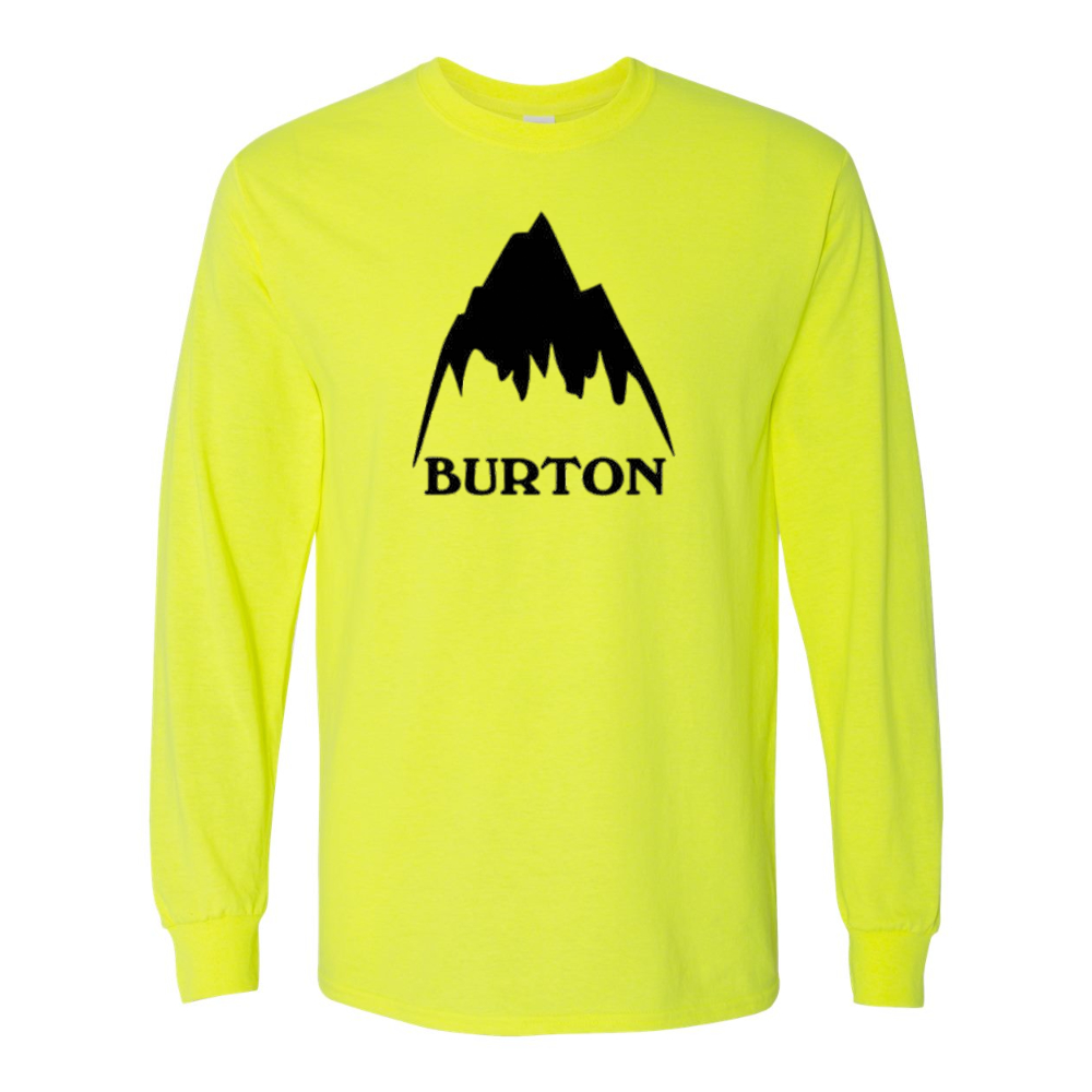 Men's  Burton Mountain  Gildan Heavy Cotton Long Sleeve T-Shirt