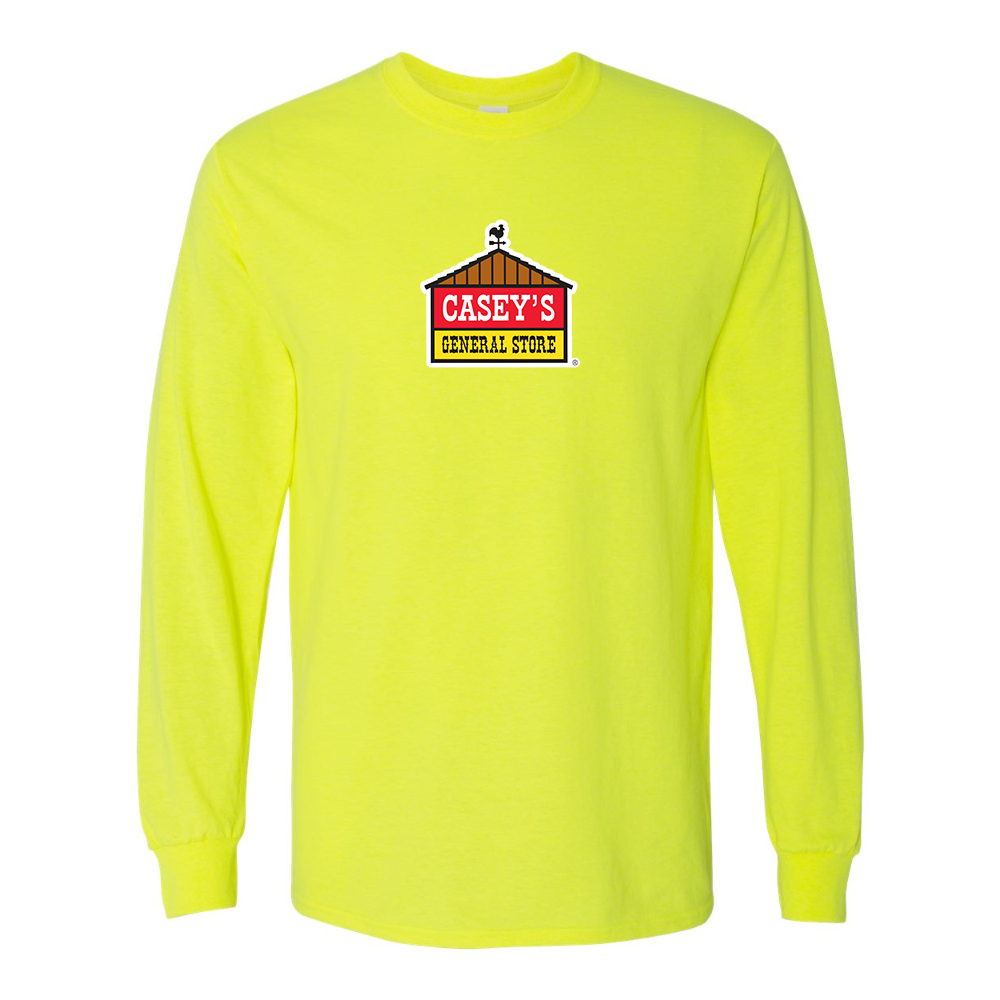 Men's Casey's General Store  Gildan Heavy Cotton Long Sleeve T-Shirt
