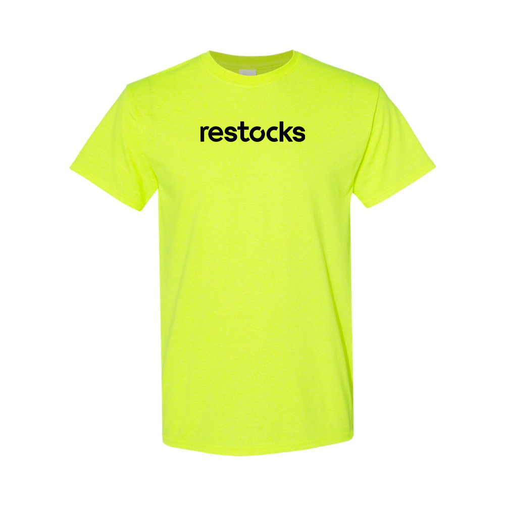 Men's Restocks Logo Cotton T-Shirt