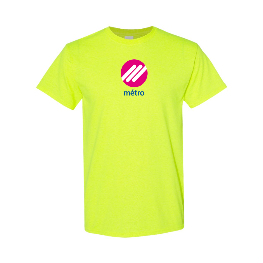 Men's Lausanne Métro Logo  Cotton T-Shirt