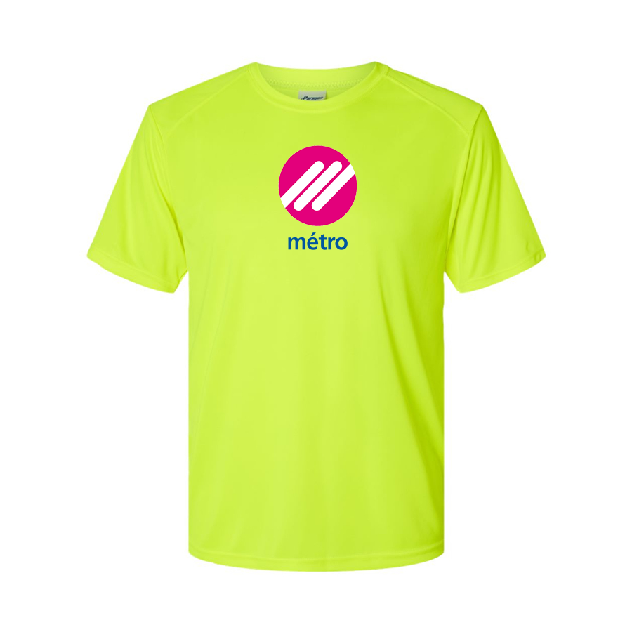 Men's Lausanne Métro Logo  Performance T-Shirt