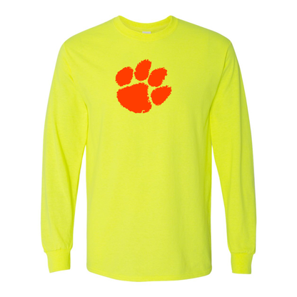 Men's Clemson Tigers Gildan Heavy Cotton Long Sleeve T-Shirt