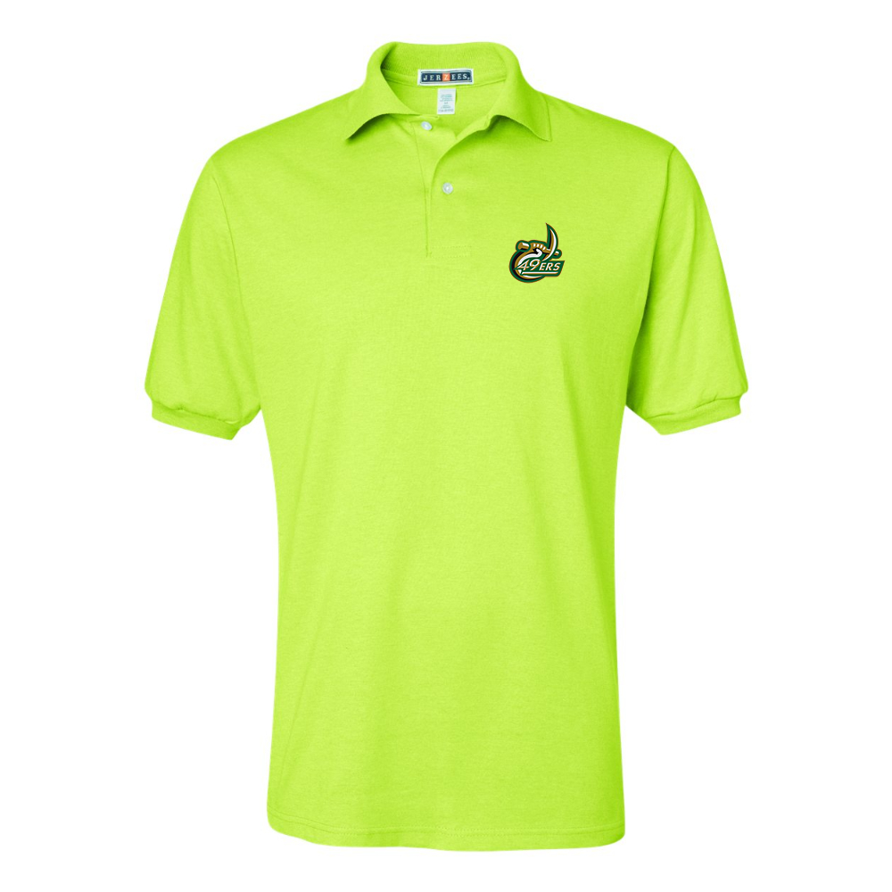 Men's Charlotte 49ers JERZEES  SpotShield polo