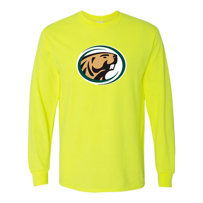 Men's  Bemidji State Beavers Gildan Heavy Cotton Long Sleeve T-Shirt