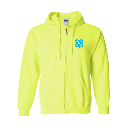 Men's CoOp Gildan  Heavy Blend Full Zip Hooded Sweatshirt