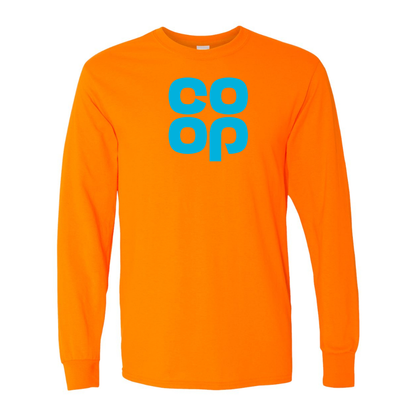 Men's CoOp Gildan Heavy Cotton Long Sleeve T-Shirt