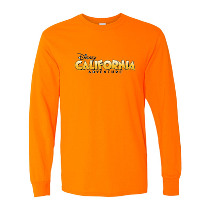 Men's Disney California Adventure Gildan Heavy Cotton Long Sleeve T-Shirt
