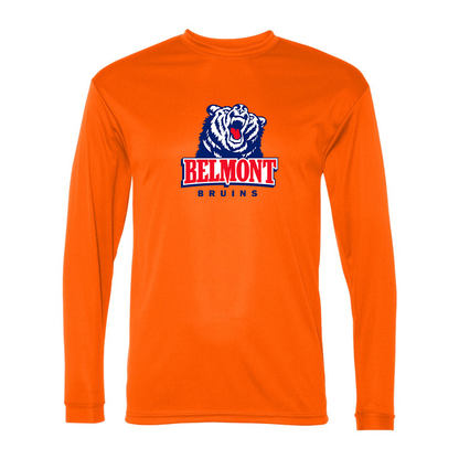 Men's  Belmont Bruins   Performance Long Sleeve T-Shirt