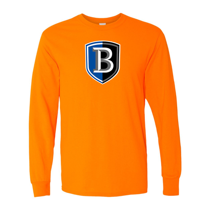 Men's   Bentley Falcons  Gildan Heavy Cotton Long Sleeve T-Shirt