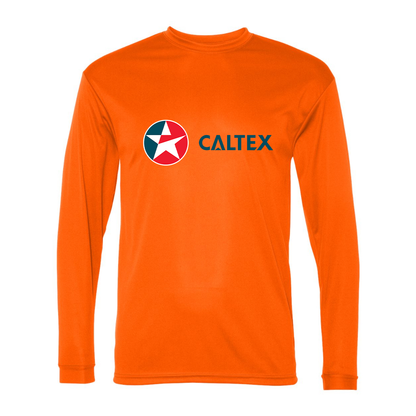 Men's Caltex Gas Station  Performance Long Sleeve T-Shirt