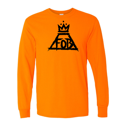 Men's Fall Out Boy  Gildan Heavy Cotton Long Sleeve T-Shirt