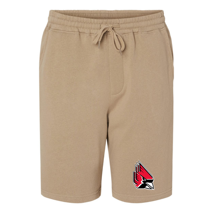 Men's   Ball State Cardinals  Independent Trading Co Midweight Fleece Short